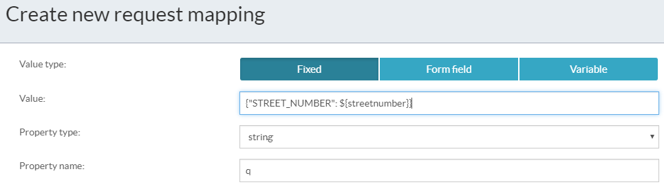 create new request mapping